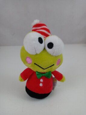 2016 Hallmark Christmas Itty Bittys Sanrio Holiday Keroppi Green Frog.
